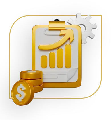 Ícone de planejamento financeiro - Contabilidade RJ // Escritório de Contabilidade RJ